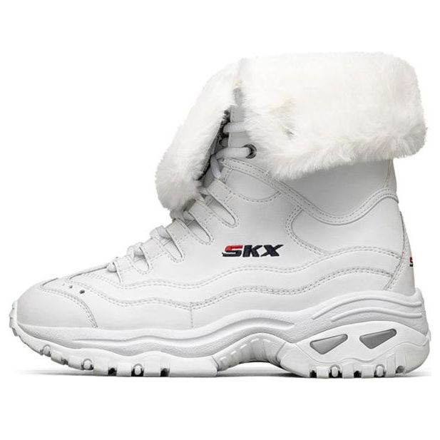 (WMNS) Skechers Energy Running Shoes White 167012-WHT