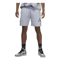 Men's Air Jordan Solid Color Logo Knit Shorts Light Purple DM1871-085