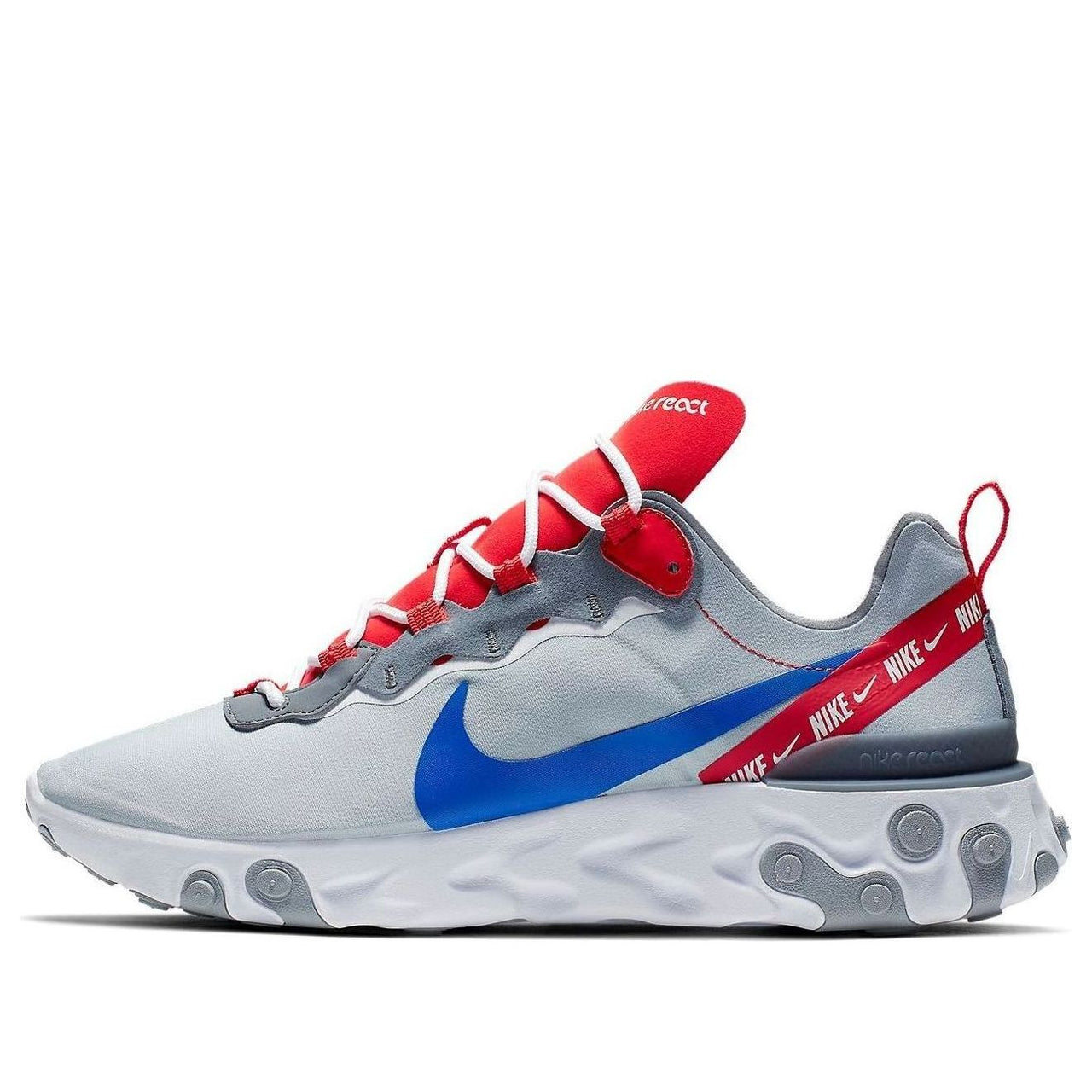 Nike React Element 55 'Grey Royal Red' CD7340-001