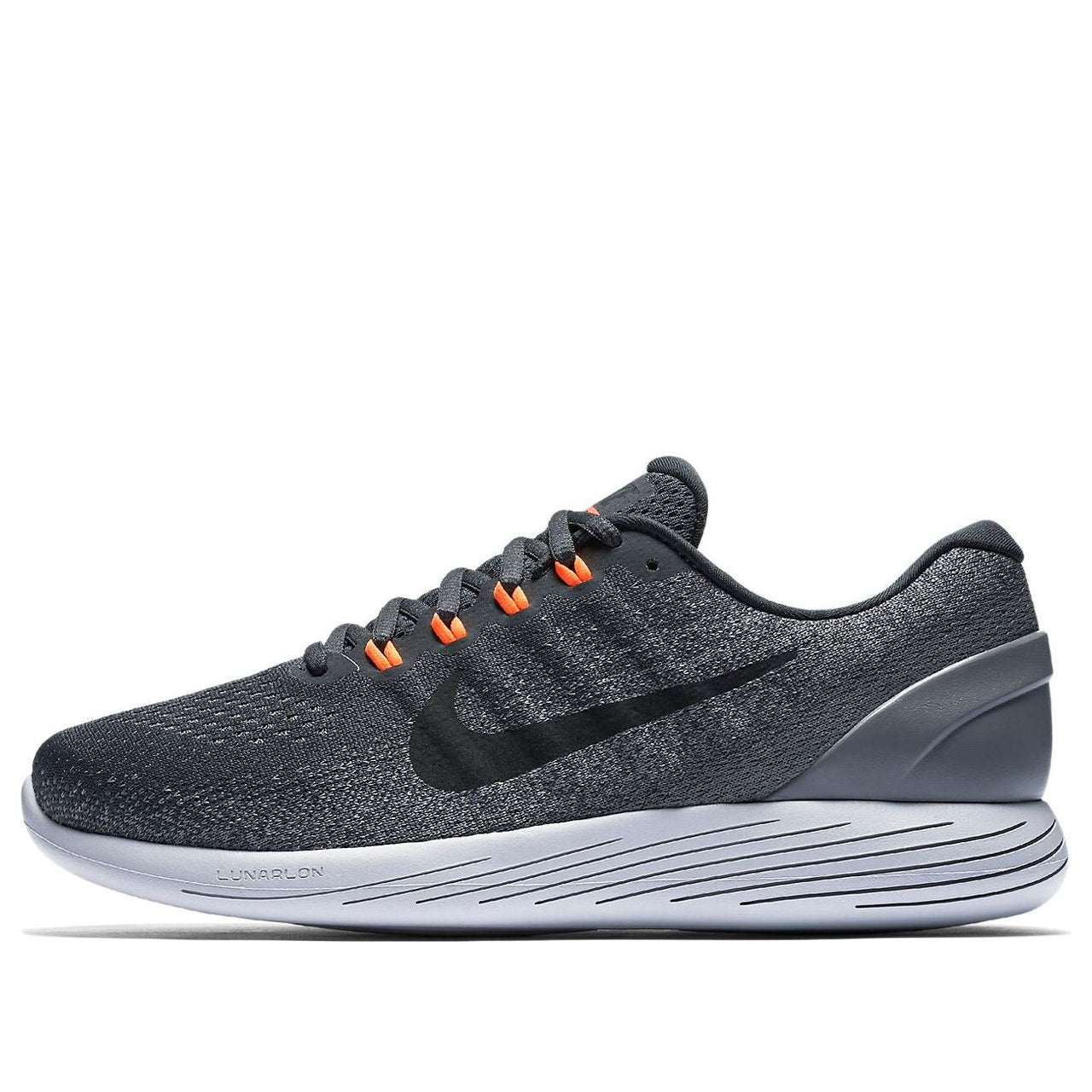 Nike Lunarglide 9 Grey/Orange 904715-004