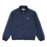 PALACE SS21 Relax Track Top Navy Alphabet Logo Printing Zipper Blue Jacket P20PK003