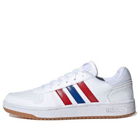 adidas Hoops 2.0 'White Red Blue' FW9349