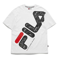 Fila Casual Sports Short Sleeve Round Neck Unisex White T11U111124A-WT