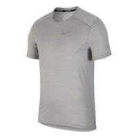 Nike Dri-FIT Breathe Rise 365 HB GX Short Sleeve Shirt 'Grey' BV4693-077