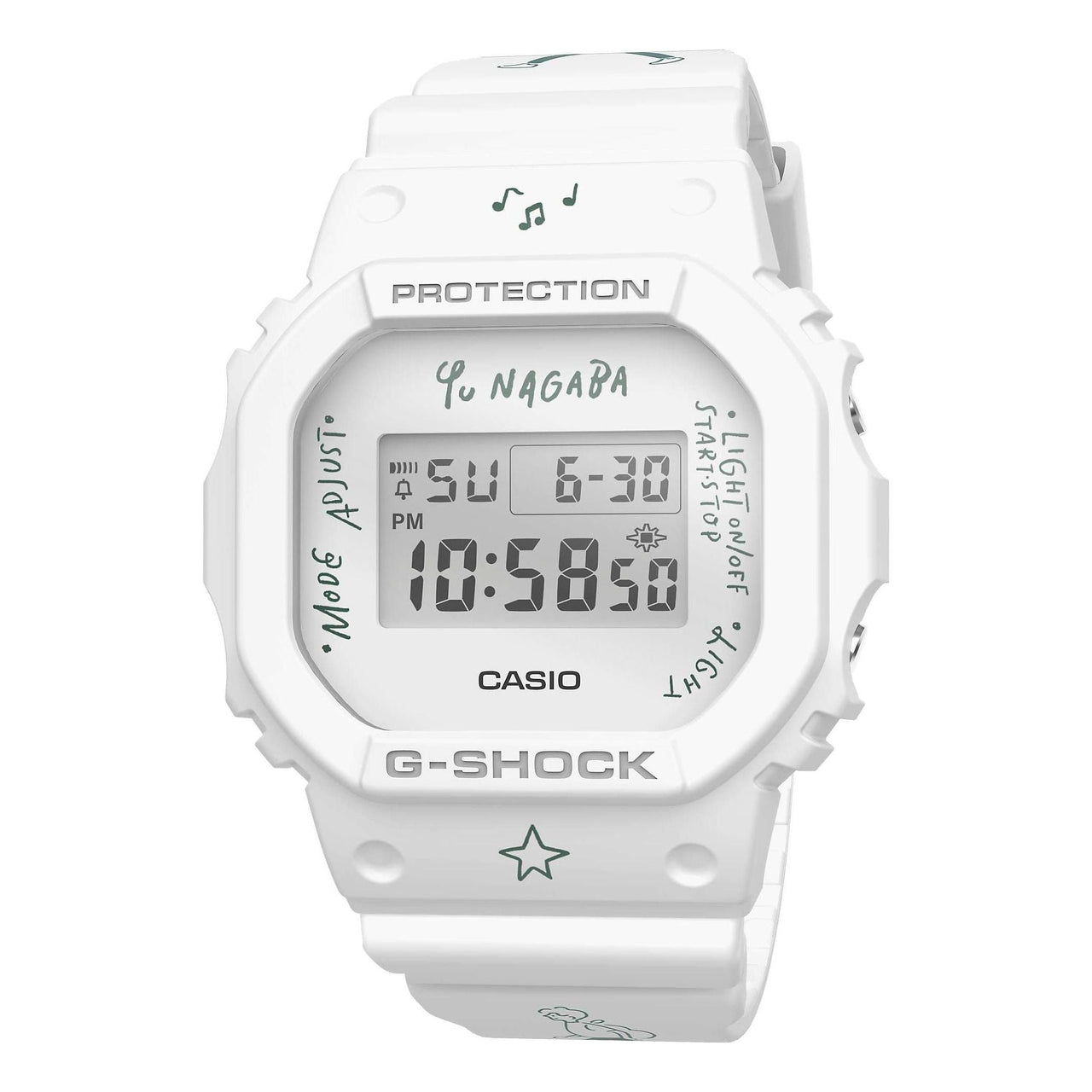 CASIO G-Shock Digital 'White' DWE-5610YU