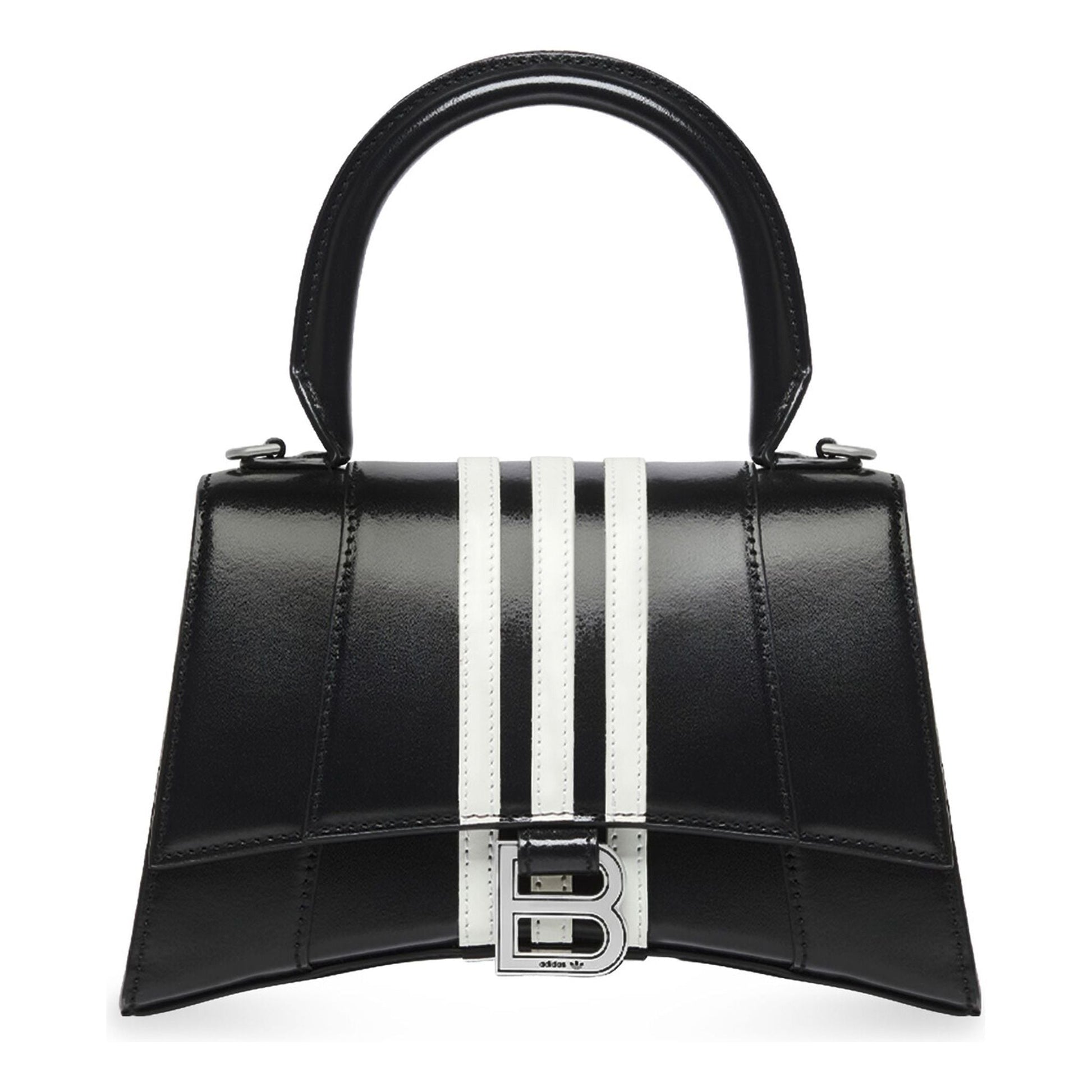 (WMNS) Balenciaga x adidas Hourglass Small Handbag 'Black' 593546210MA1091