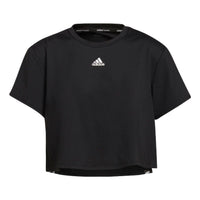 (WMNS) adidas Novelty Training T-Shirt Asia Sizing 'Black White' HC0393