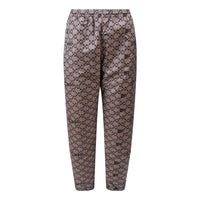 Men's Off-White SS22 Full Print Pattern Alphabet Sports Pants/Trousers/Joggers Beige OMCJ016S22FAB0016210