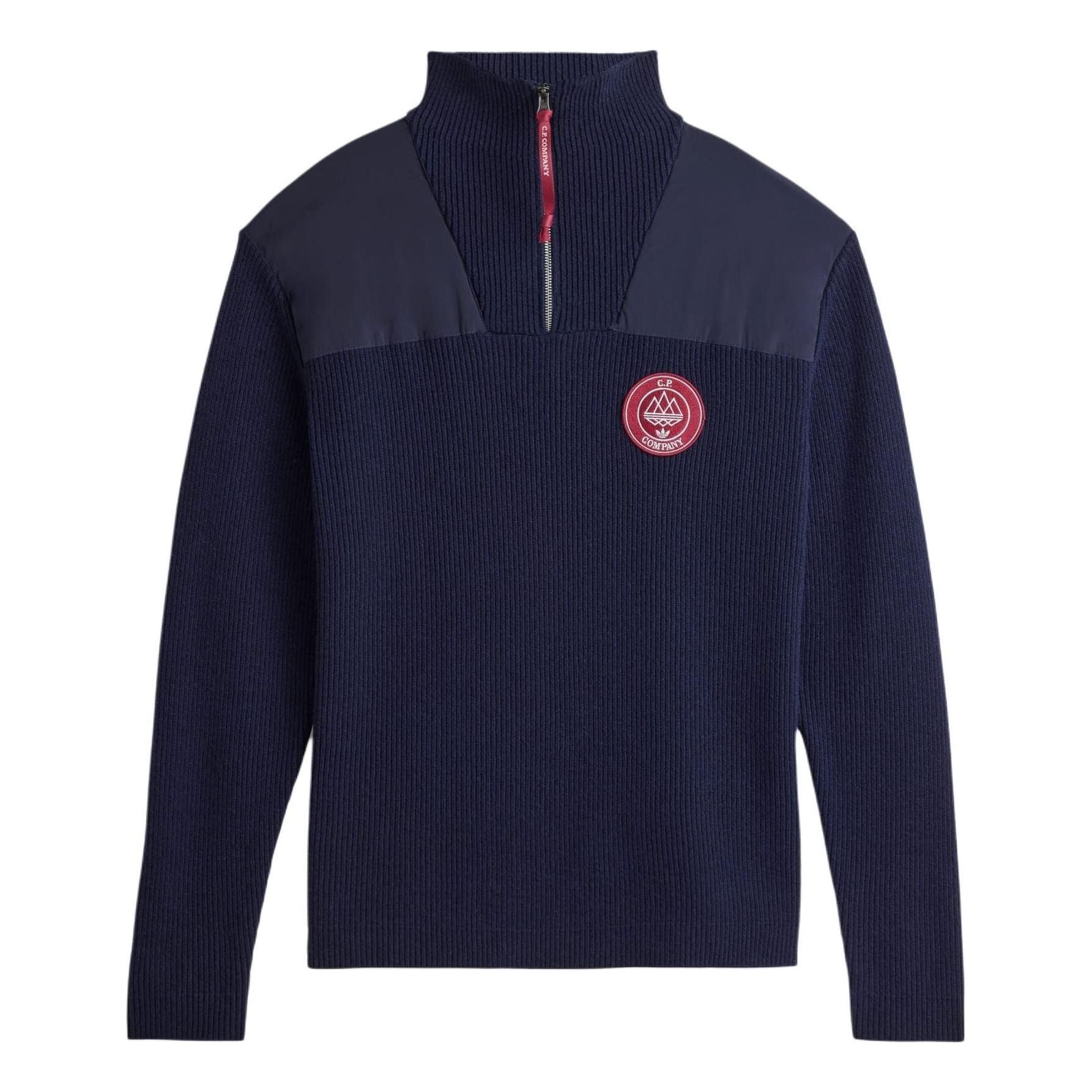 adidas x C.P. Company SPZL Half Zip Sweatshirt Asia Sizing 'Navy' JE8672