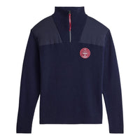 adidas x C.P. Company SPZL Half Zip Sweatshirt Asia Sizing 'Navy' JE8672