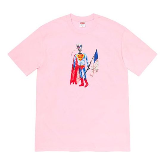 Supreme Week 1 Skeleton Tee T SUP-SS21-417-PINK