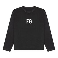 Fear of God FG Long Sleeves Unisex Black FOG-FW19-69