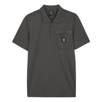 Skechers Graphic Polo Shirt 'Grey White' L222M064