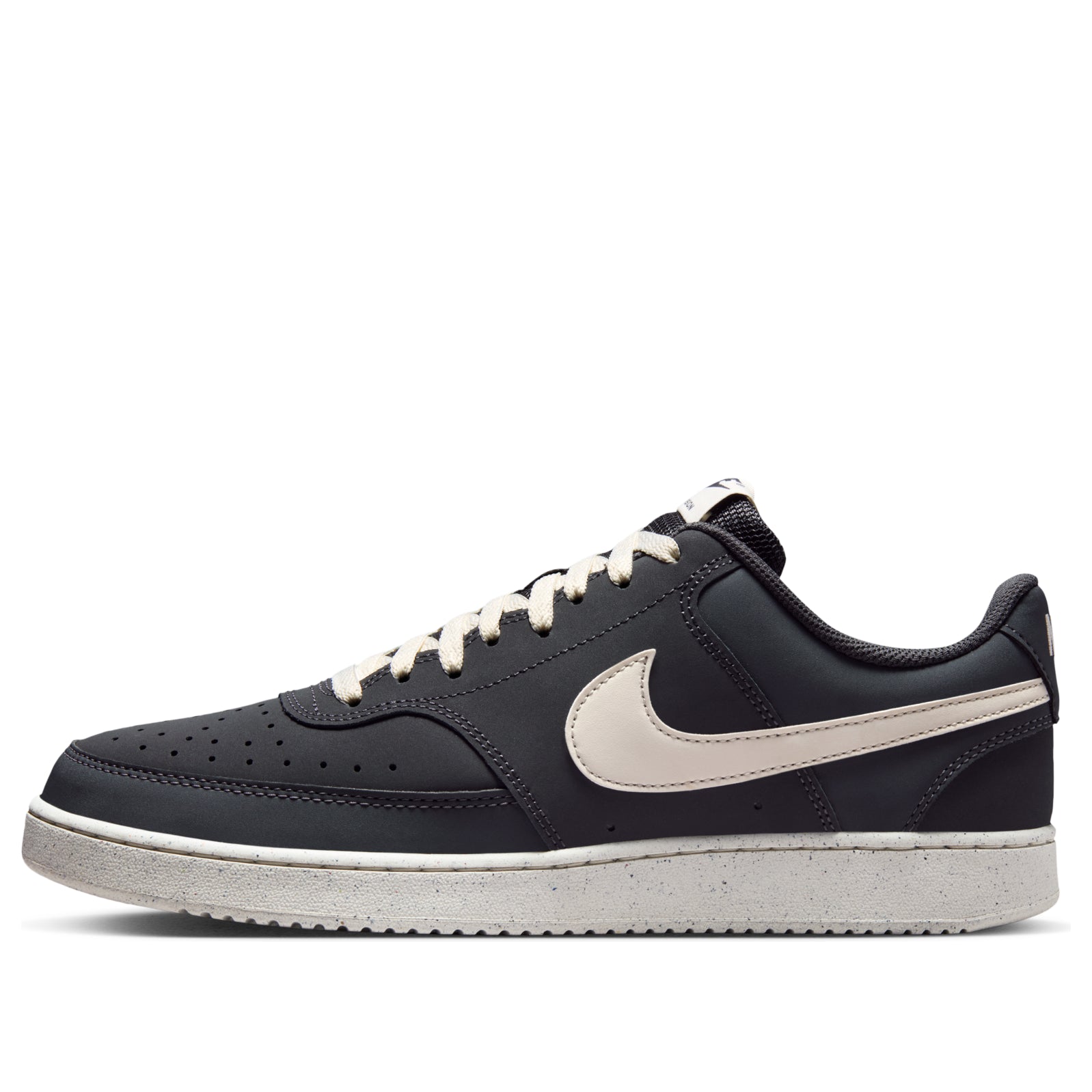 Nike Court Vision Low 'Coal Black Light Ivory White' HV8139-003