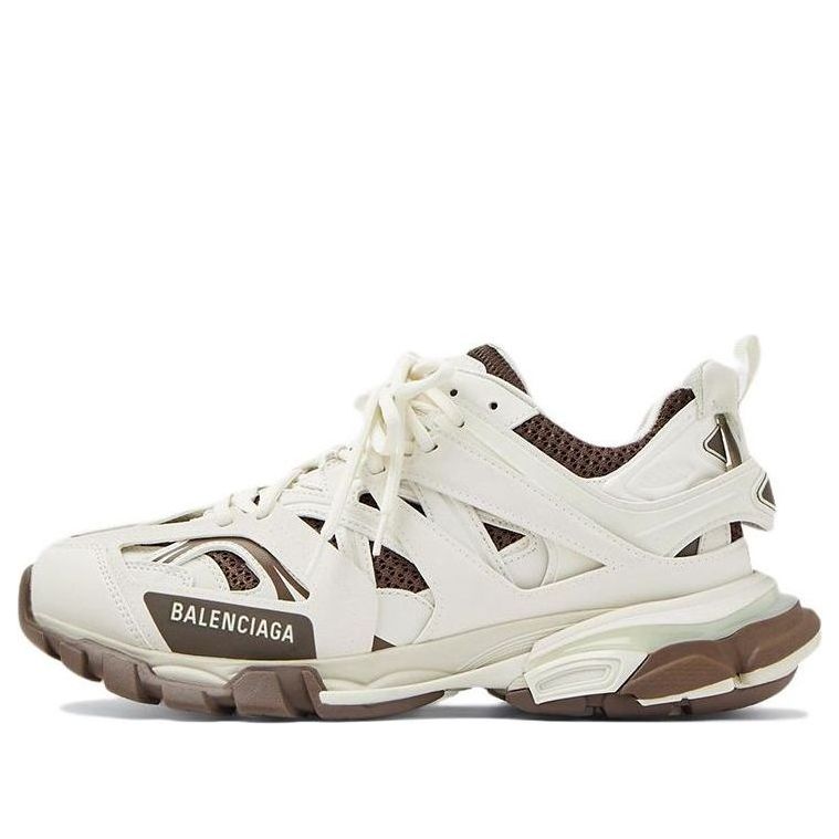 (WMNS) Balenciaga Track 1.0 Sneakers 'White Brown' 542436W3AC11897