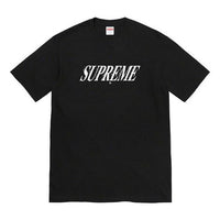 Supreme FW22 Week 1 Slap Shot Tee LogoT SUP-FW22-244-BLK