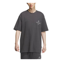 adidas Verbiage T-Shirts 'Grey White' IP3925