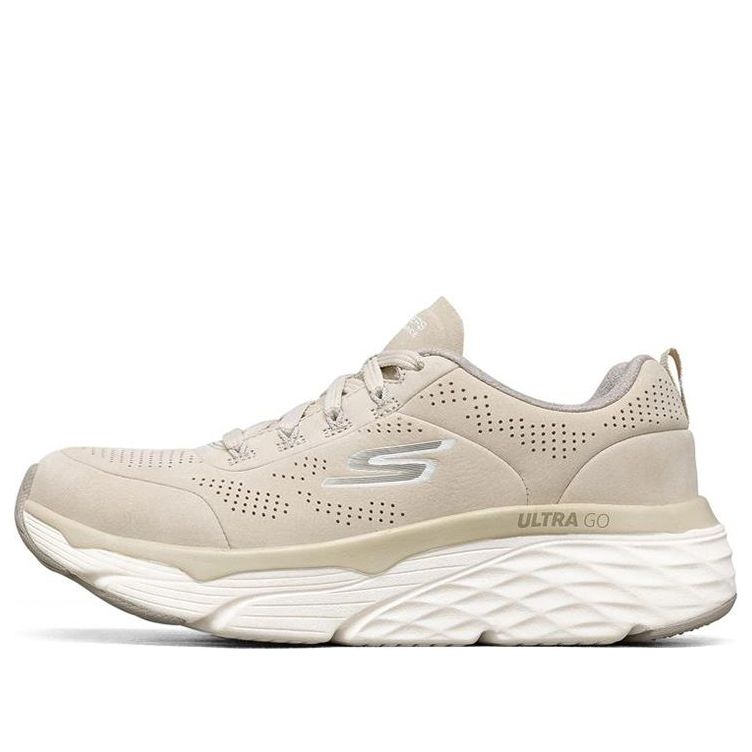 (WMNS) Skechers Max Cushioning Elite Low-Top Gray/Chestnut 128048-TPE