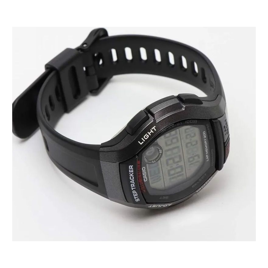 CASIO Waterproof Sports Shockproof Mens Black Digital WS-2000H-1A