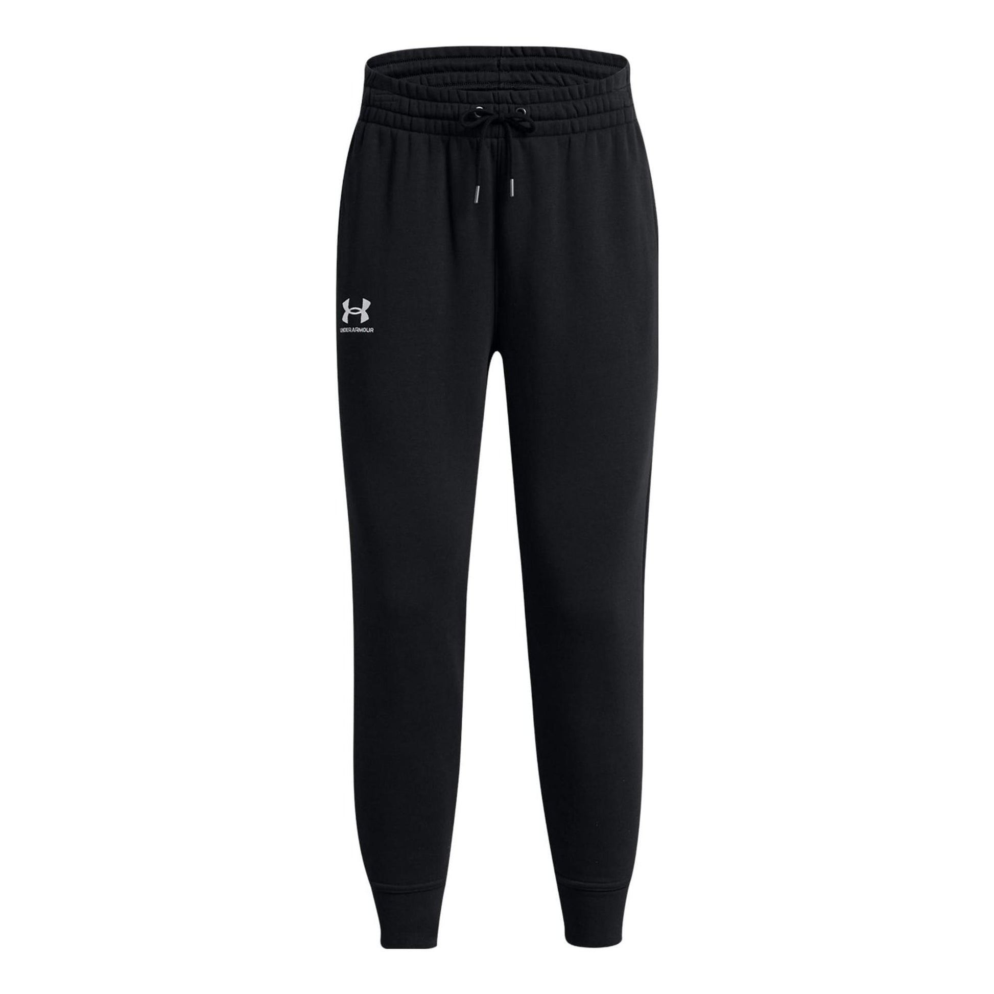 (WMNS) Under Armour Essential Fleece Pants 'Black' 1379443-001