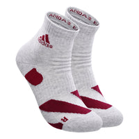 [2 Pairs] adidas Basketball Badminton Socks Men And Same Purple MC0229