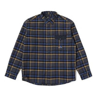 New Balance Tartan Check Flannel Overshirt Asia Sizing 'Phantom' JMTL2060-PHM