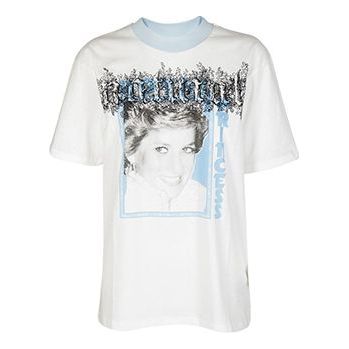 Off-White C O VIRGIL ABLOH Alphabet Printing Short Sleeve White OW-SS18-065