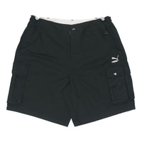 PUMA Logo Florid Summer Shorts 'Black' 533736-01