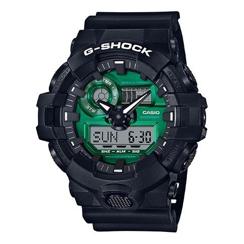CASIO G-Shock Analog-Digital 'Black Green' GA-700MG-1APR