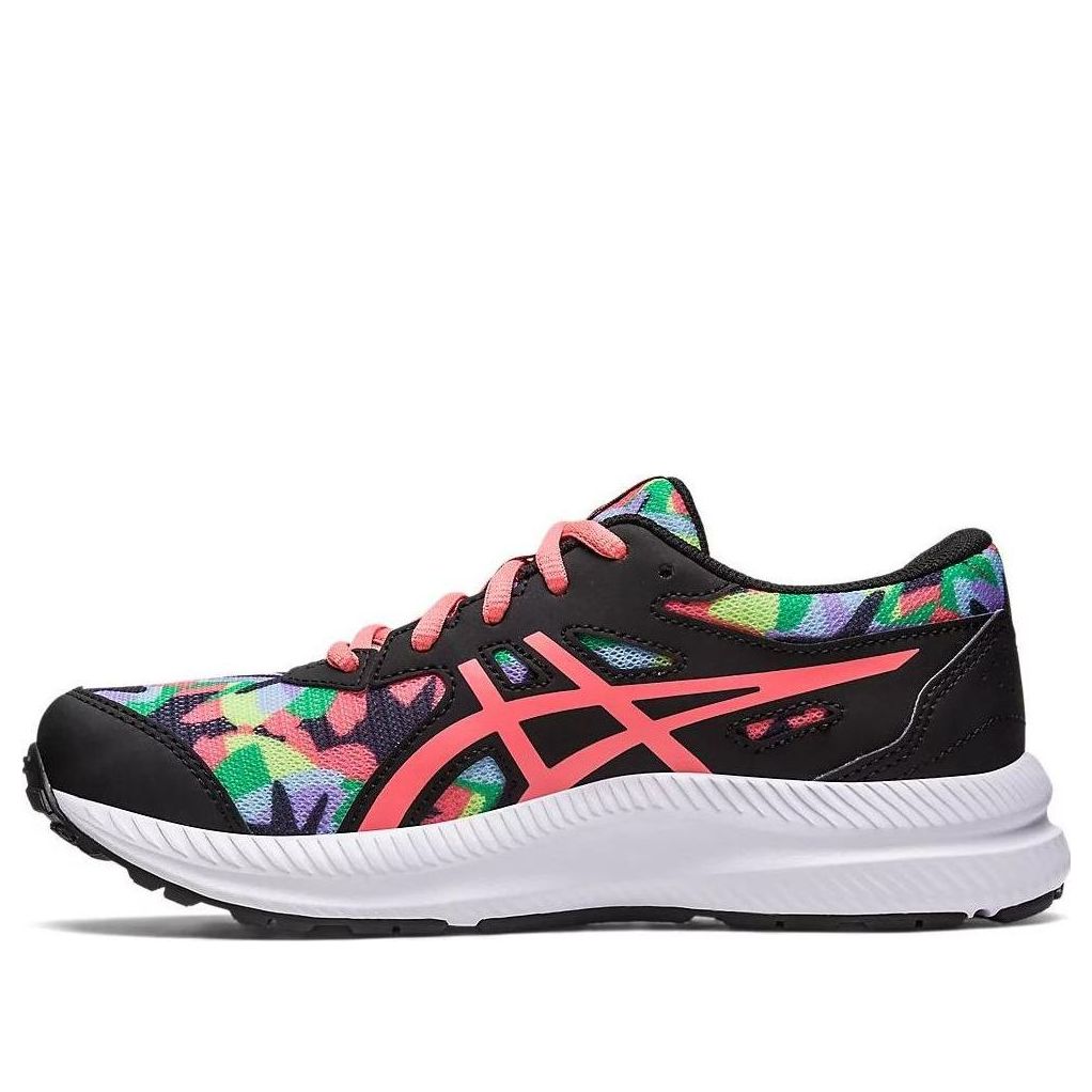 (GS) ASICS Contend 8 'Black Papaya Camo' 1014A294-004