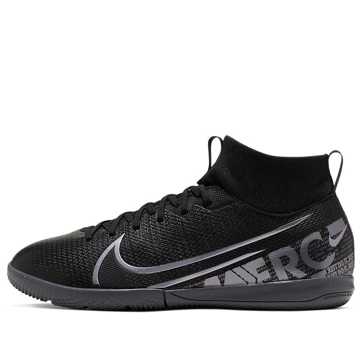 (GS) Nike Mercurial Superfly 7 Academy IC 'Black Grey' AT8135-001