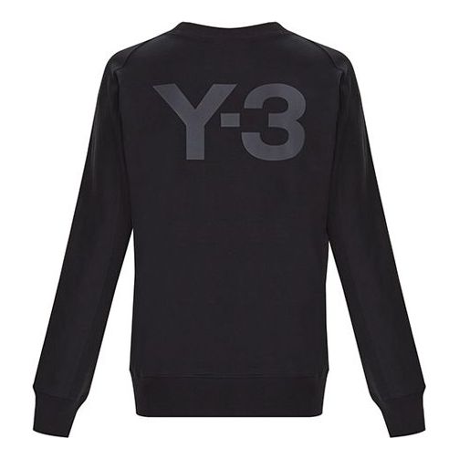 Y-3 Back Large Logo Casual Unisex Black FJ0350