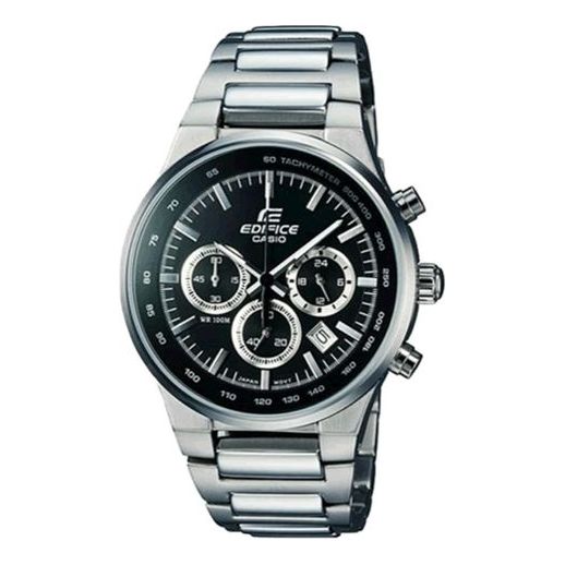 CASIO Male EDIFICE Japan / South Korea Fashion Mens Black Analog EF-500BP-1A