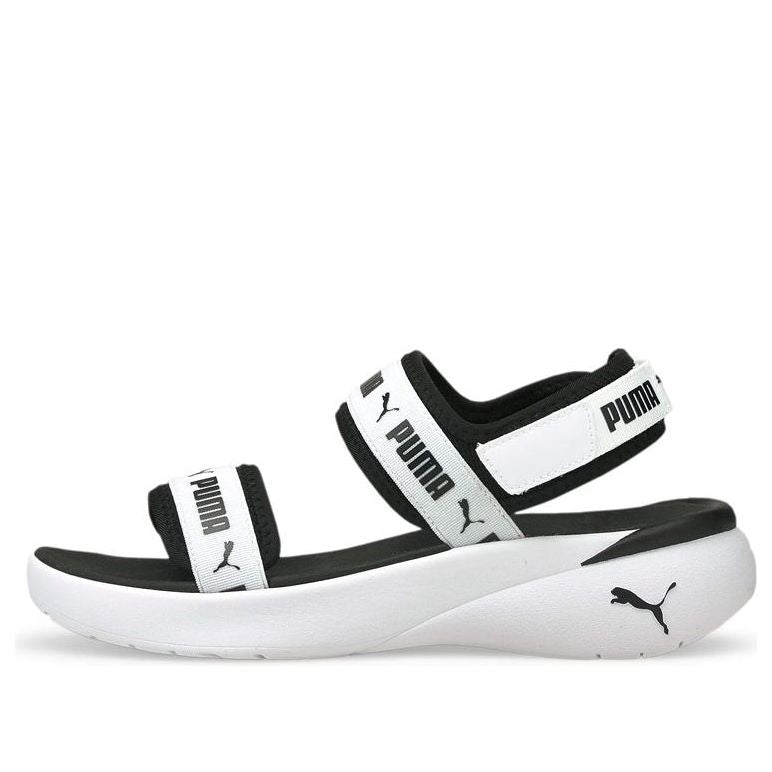 (WMNS) PUMA Sportie Sandal 'White Black' 381172-05