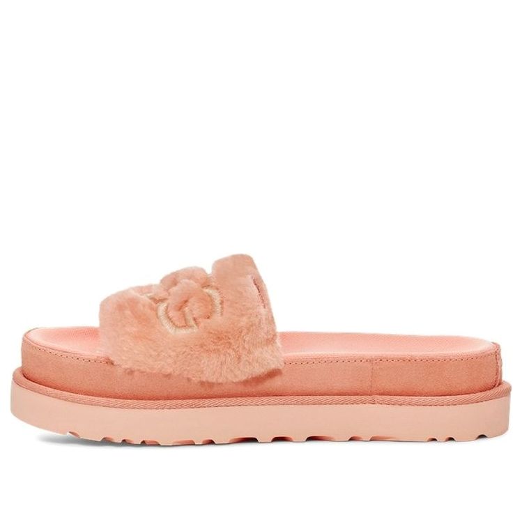 (WMNS) UGG Laton Fur Slide Pink Slippers 1111236-BYPN
