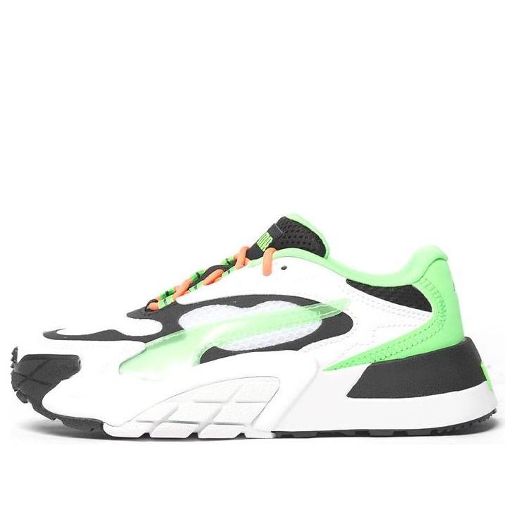 (WMNS) PUMA Hedra VR 'White Elektro Green' 375122-01
