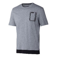 PUMA Logo Short Sleeve Summer Rebel Gray 853172-03