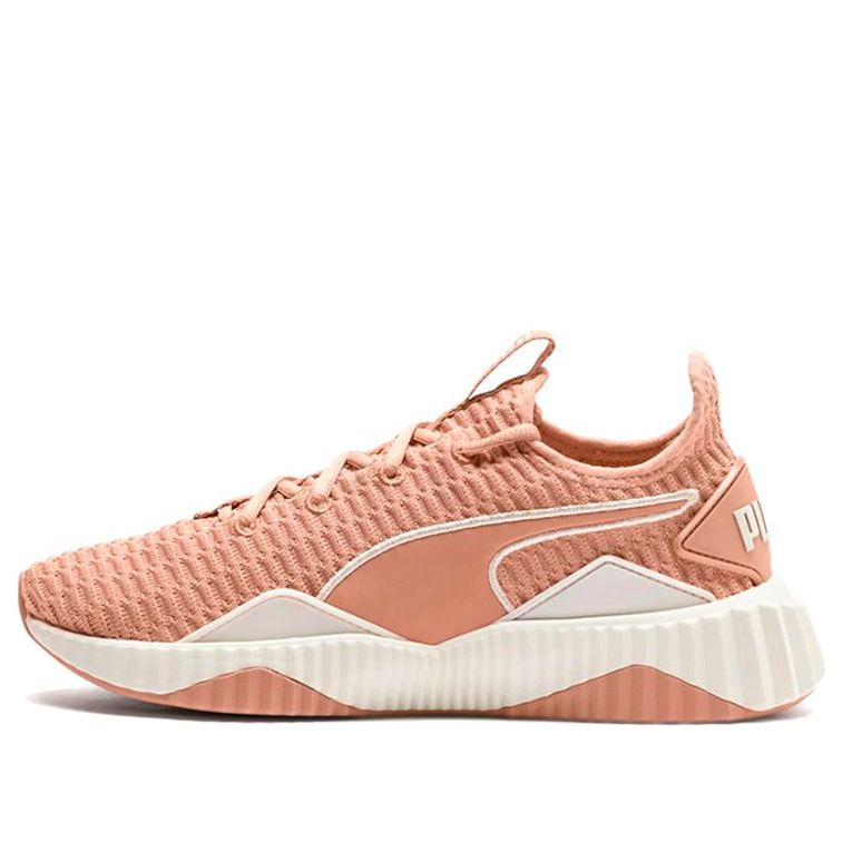 (WMNS) PUMA Defy Low Running Shoes Orange/White 190949-05