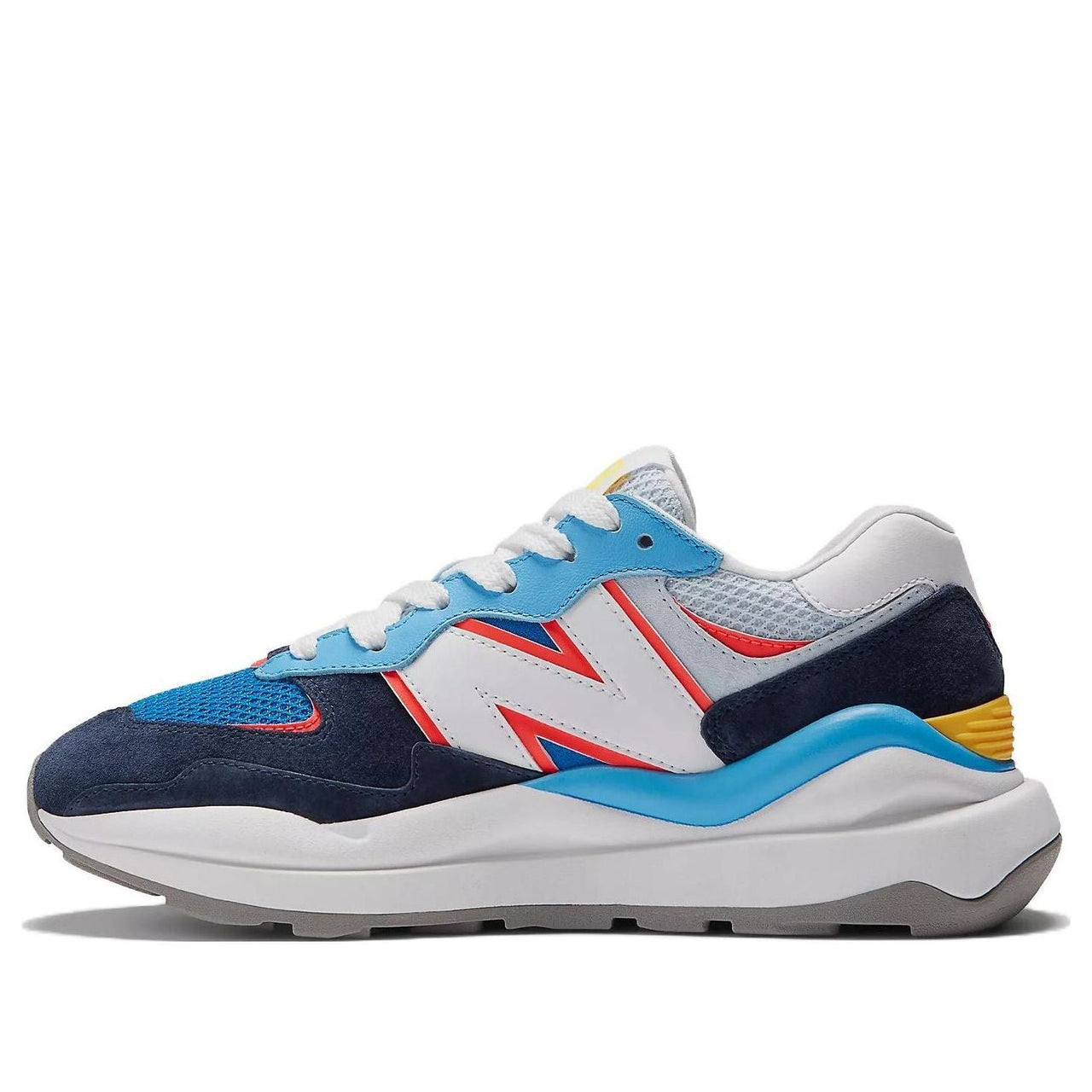 (WMNS) New Balance 57/40 'Natural Indigo Electric Red' W5740PSB