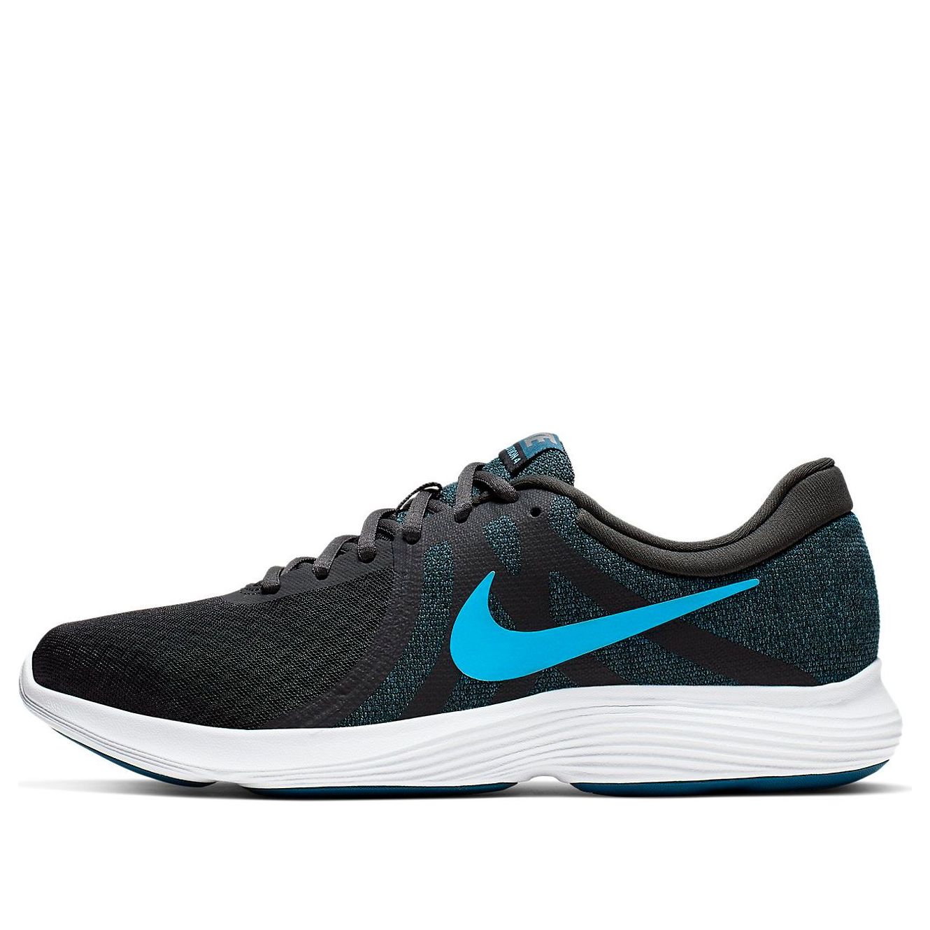 Nike Revolution 4 Low-Top Black/Blue AJ3490-021