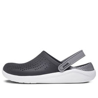 Crocs LiteRide Sandals 'Black Smoke Grey' 204592-05M