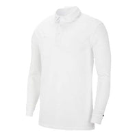 Nike Dri-FIT Player Golf lapel Long Sleeves Polo Shirt White CK5908-100