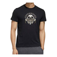 adidas Peking Op Mask Training Round Neck Short Sleeve Black GH7768