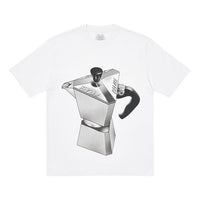 PALACE Nein Tea White Metallic Coffee Pattern Short Sleeve Unisex P20TS244