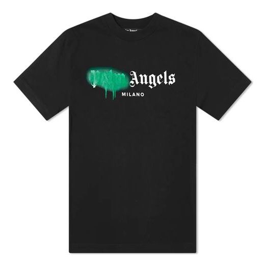 PALM ANGELS Tokyo Sprayed Logo Tee Logo Tee PMAA001S204130541040