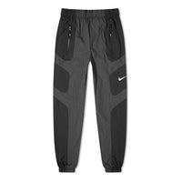 Nike Re-Issue Woven Splicing Casual Long Pants Black BV5215-012