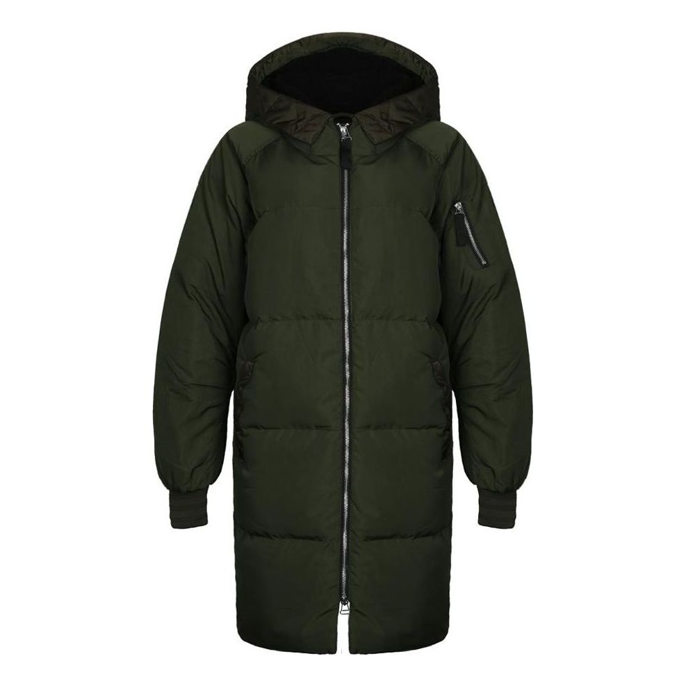 (WMNS) adidas Originals Long Bomber 'Green' BQ7476