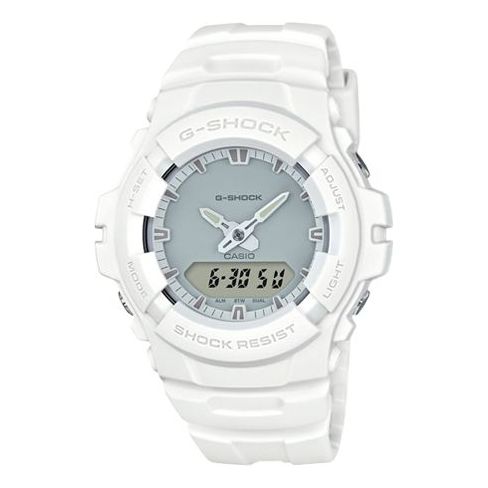 CASIO G-Shock Analog-Digital 'White' G-100CU-7A