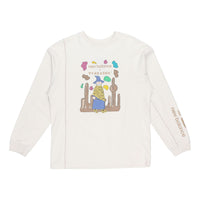 (WMNS) New Balance x Tyakasha Graphic Print Sweatshirt Asia Sizing 'White' AMT04390-BE