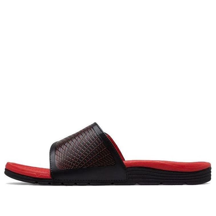 New Balance 3064 Series Outdoor Stylish Sports Slippers Black Red Colorblock 'Black Red' M3064BRD